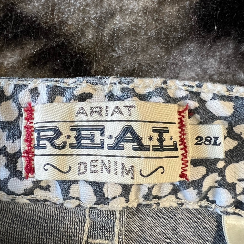 Ariat Women's Flare Blue Jeans - Picture 2 of 6